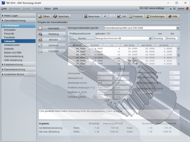 Welle-Nabe Verbindungen