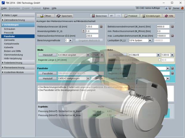Welle-Nabe Verbindungen